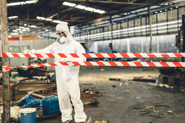 Professional Unattended Death Cleanup technician working in Springfield, OR